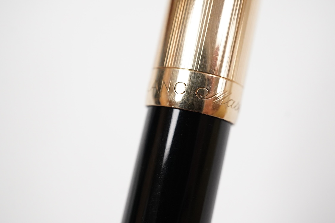 A Mont Blanc vintage fountain pen c.1950's, no.644 with 14ct Mont Blanc nib